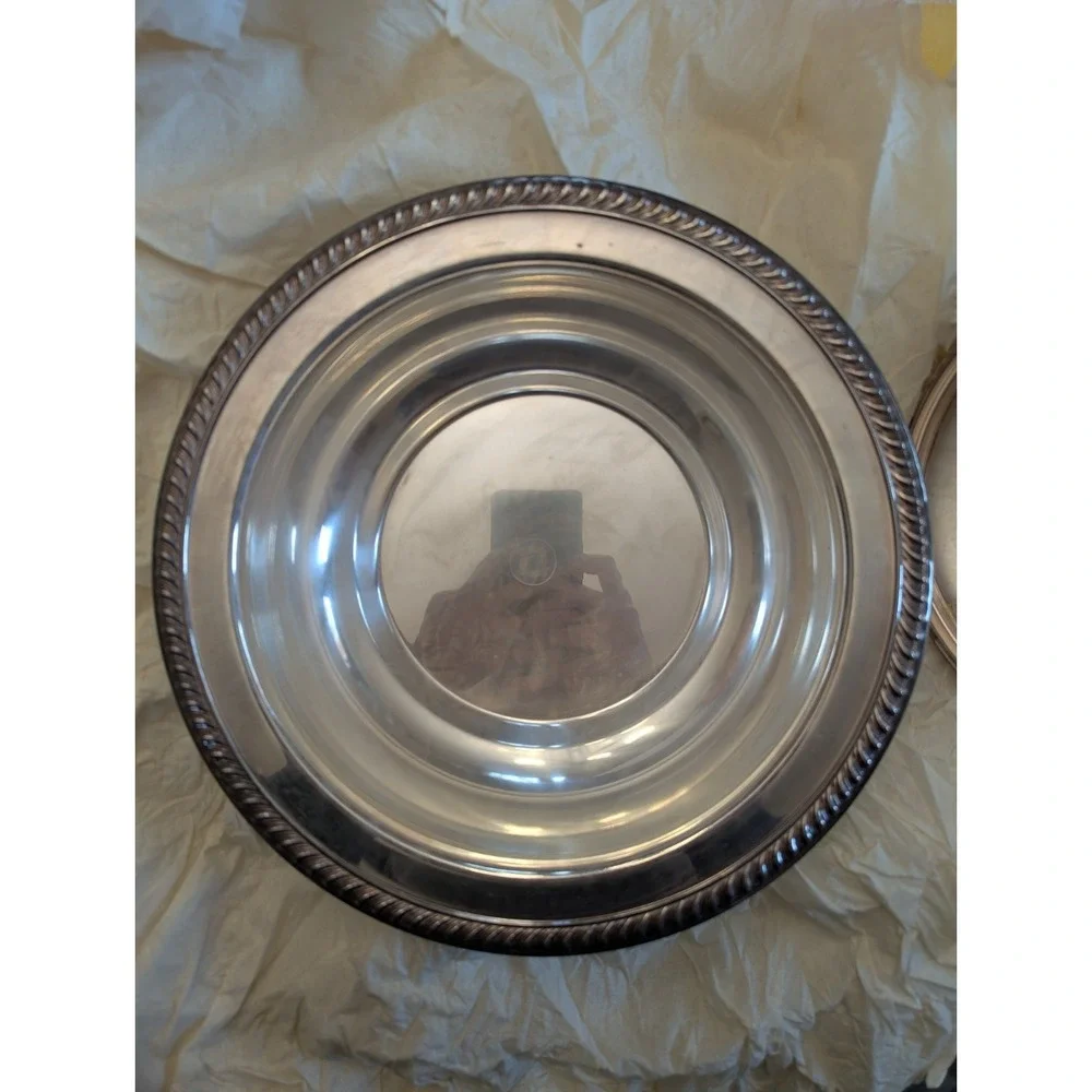 Sheridan Silverplate 1.5 Qt Round‎ Covered Casserole & Glass Liner #260 NIB